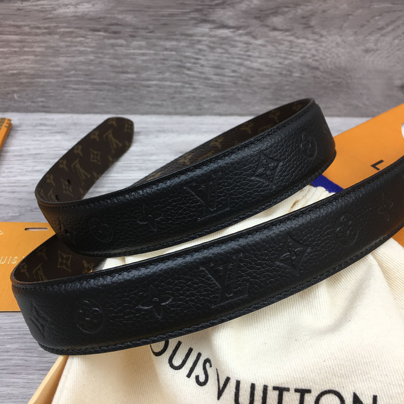 ルイヴィトン ベルト・フラワーグラム 30MM リバーシブル ブラウン ブラック モノグラム・キャンバス ゴールド金具 ベルト レディース 人気 2410662 - 画像 (8)