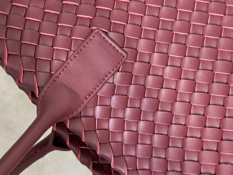N品 Bottega Veneta ボッテガ・ヴェネタ トートバッグGM 人気 バローロ 608811V91312250 ラムスキン ゴールド金具 激安優良店 - 画像 (4)