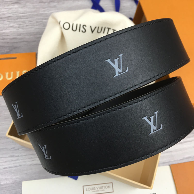 ルイヴィトン ベルト・LV ライン 40MM リバーシブル ブラック モノグラム・キャンバス ゴールド金具 ヴィトン ベルト 安い メンズ 2410665 - 画像 (7)