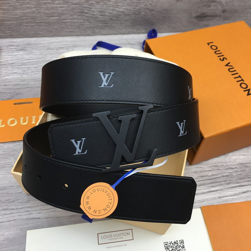 ルイヴィトン ベルト・LV ライン 40MM リバーシブル ブラック モノグラム・キャンバス ブラック金具 ヴィトン ベルト 安い メンズ 2410666 - 画像 (8)