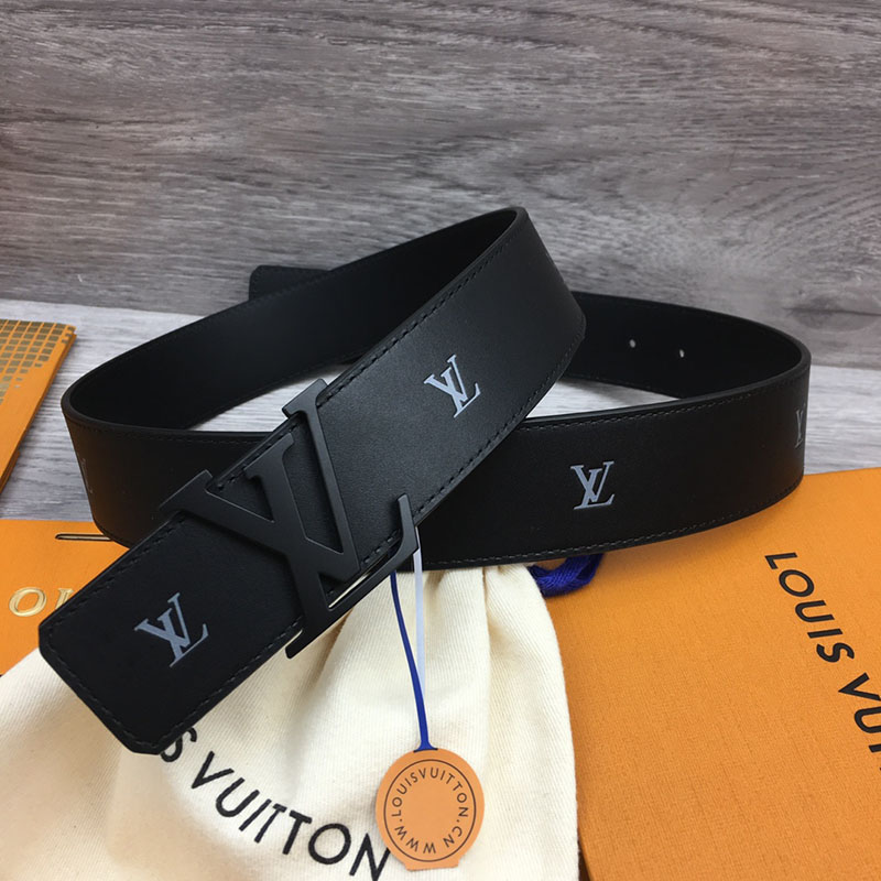 ルイヴィトン ベルト・LV ライン 40MM リバーシブル ブラック モノグラム・キャンバス ブラック金具 ヴィトン ベルト 安い メンズ 2410666 - 画像 (3)