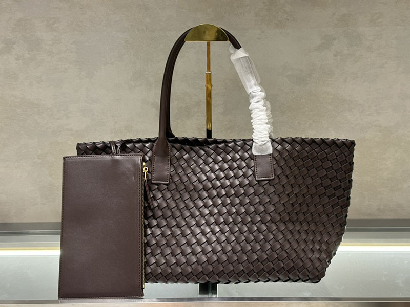 N品 Bottega Veneta ボッテガ・ヴェネタ トートバッグMM 人気 フォンデンテ 598511V91312132 ラムスキン ゴールド金具 激安優良店 - 画像 (6)