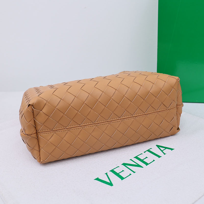 N品 Bottega Veneta ボッテガ・ヴェネタ スモール アンディアーモ キャラメル 766014VCPP19830 ラムスキン ゴールド金具 激安優良店 - 画像 (6)