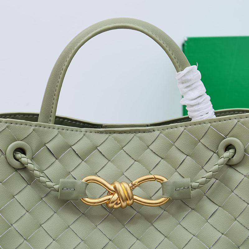 N品 Bottega Veneta ボッテガ・ヴェネタ スモール アンディアーモ トラバーチン 766014VCPP12943 ラムスキン ゴールド金具 激安優良店 - 画像 (5)