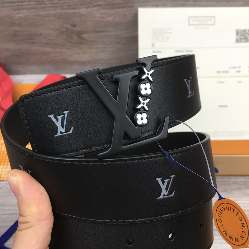 ルイヴィトン ベルト・LV ライン 40MM リバーシブル ブラック モノグラム・キャンバス ブラック金具 ヴィトン ベルト アウトレット 2410672 - 画像 (9)