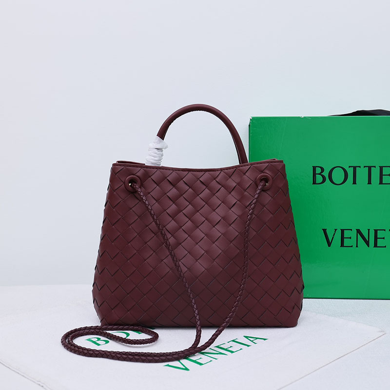 N品 Bottega Veneta ボッテガ・ヴェネタ スモール アンディアーモ バローロ 766014VCPP12273 ラムスキン ゴールド金具 激安優良店 - 画像 (8)