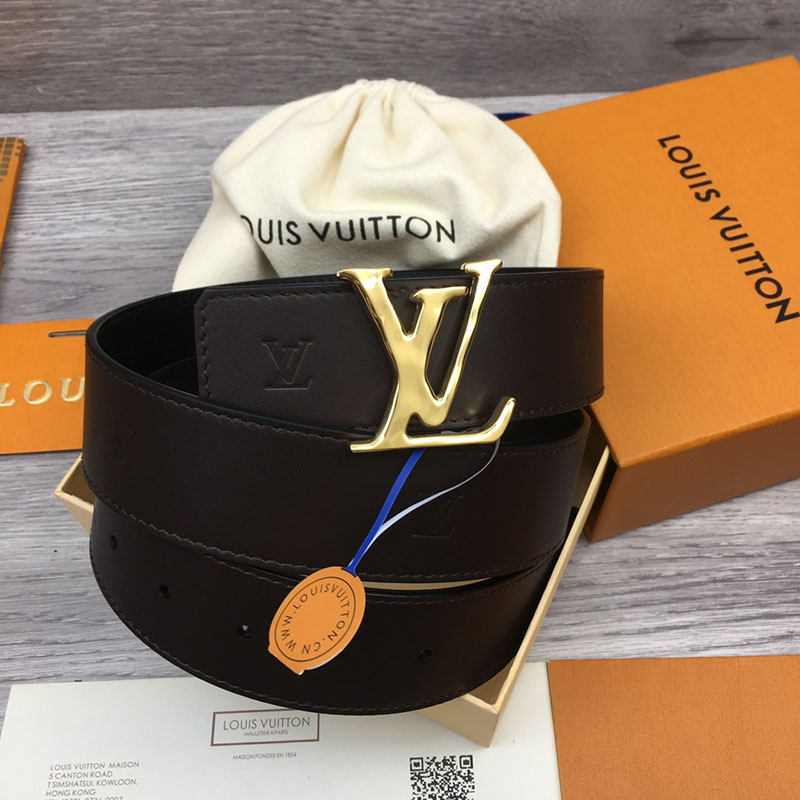 ルイヴィトン ベルト・LV ライン 40MM リバーシブル ブラック モノグラム・キャンバス ブラック金具 ヴィトン ベルト アウトレット 2410672 - 画像 (5)