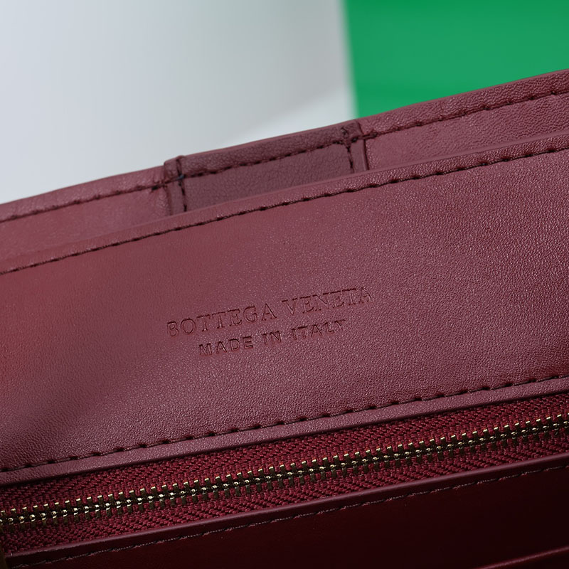 N品 Bottega Veneta ボッテガ・ヴェネタ スモール アンディアーモ バローロ 766014VCPP12273 ラムスキン ゴールド金具 激安優良店 - 画像 (3)