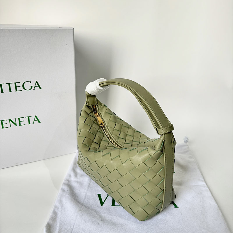 N品 Bottega Veneta ボッテガ・ヴェネタ ミニ ウォレス トラバーチン 754443V3IV12943 カーフ ゴールド金具 激安優良店 - 画像 (6)