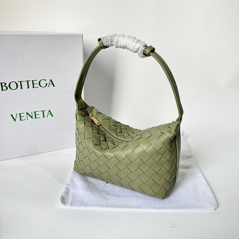 N品 Bottega Veneta ボッテガ・ヴェネタ ミニ ウォレス トラバーチン 754443V3IV12943 カーフ ゴールド金具 激安優良店 - 画像 (4)