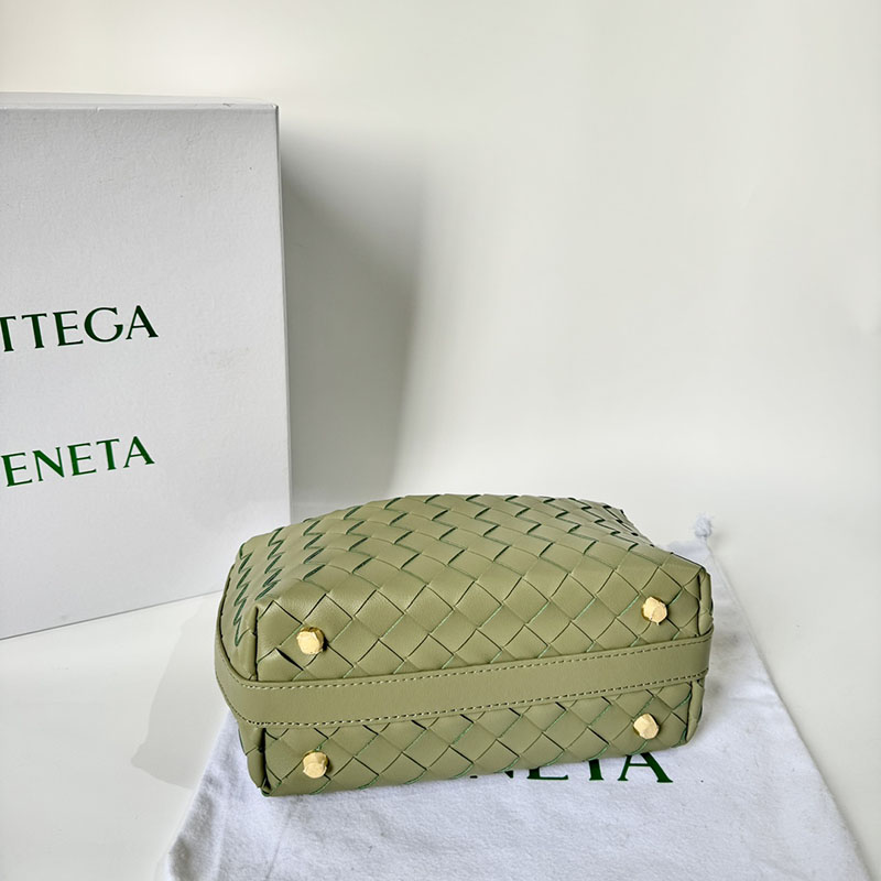 N品 Bottega Veneta ボッテガ・ヴェネタ ミニ ウォレス トラバーチン 754443V3IV12943 カーフ ゴールド金具 激安優良店 - 画像 (3)