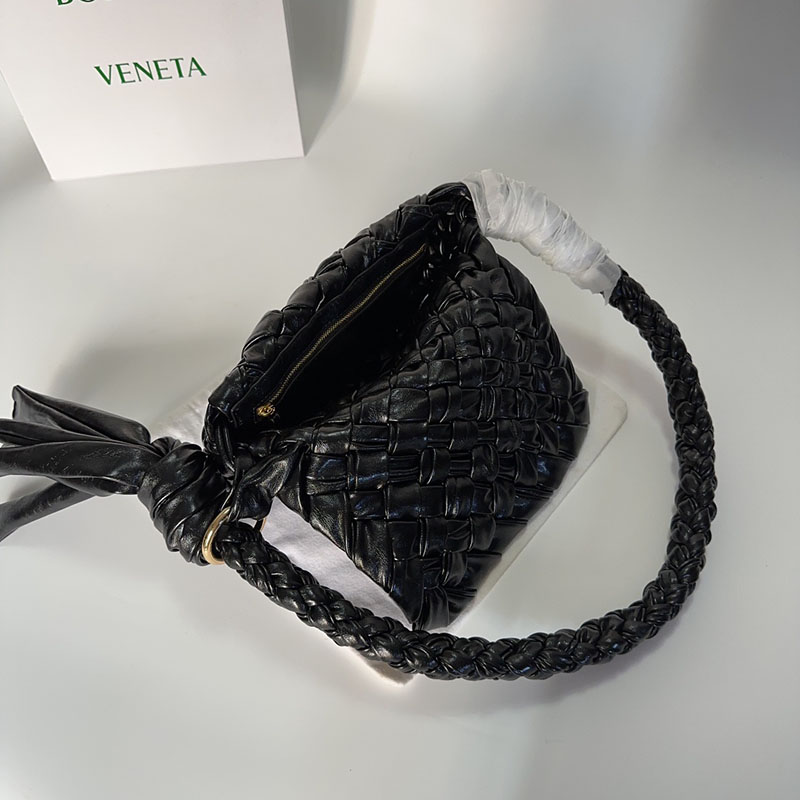 N品 Bottega Veneta ボッテガ・ヴェネタ チッタ Kalimero Città ブラック 785797V40T01019 カーフ ゴールド金具 激安優良店 - 画像 (5)