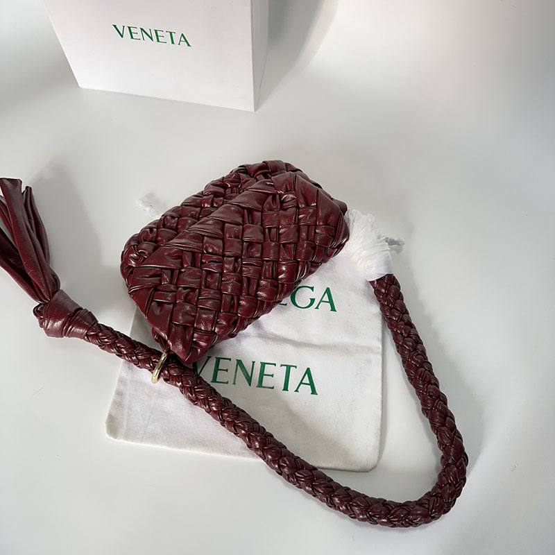 N品 Bottega Veneta ボッテガ・ヴェネタ チッタ Kalimero Città バローロ 785797V40T02250 カーフ ゴールド金具 激安優良店 - 画像 (4)