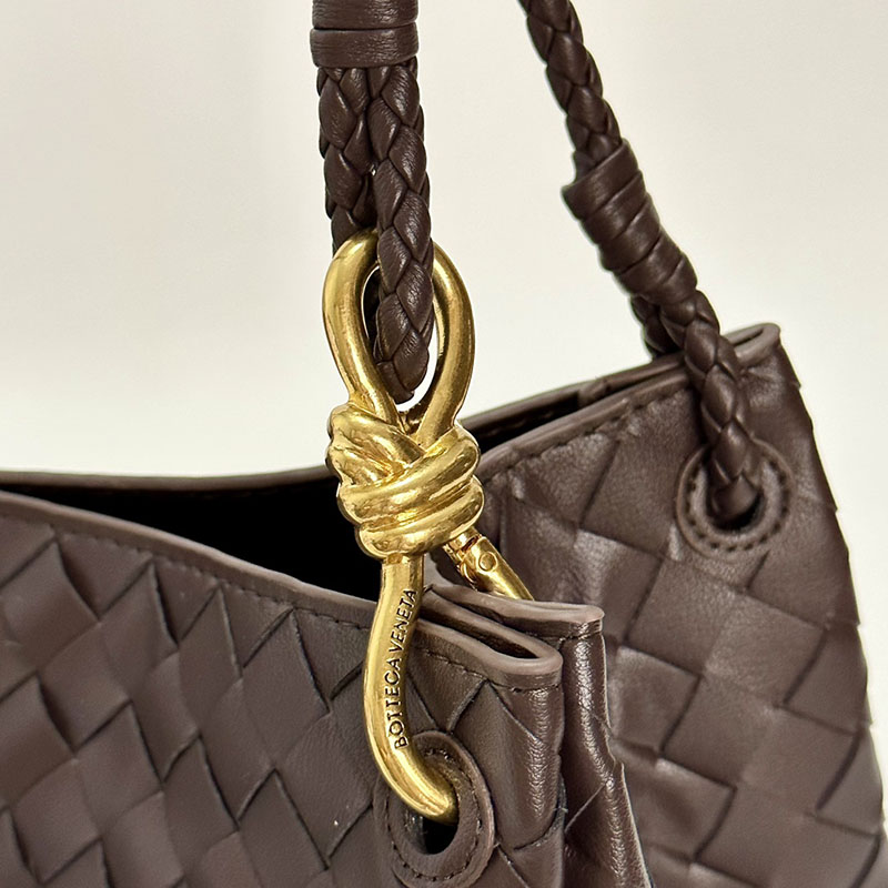 N品 Bottega Veneta ボッテガ・ヴェネタ ラージ パラシュート Large Parachute フォンデンテ 796571VCPPT2190 ラムスキン ゴールド金具 激安優良店 - 画像 (4)