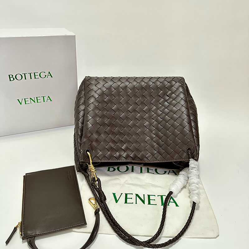 N品 Bottega Veneta ボッテガ・ヴェネタ ラージ パラシュート Large Parachute フォンデンテ 796571VCPPT2190 ラムスキン ゴールド金具 激安優良店 - 画像 (3)