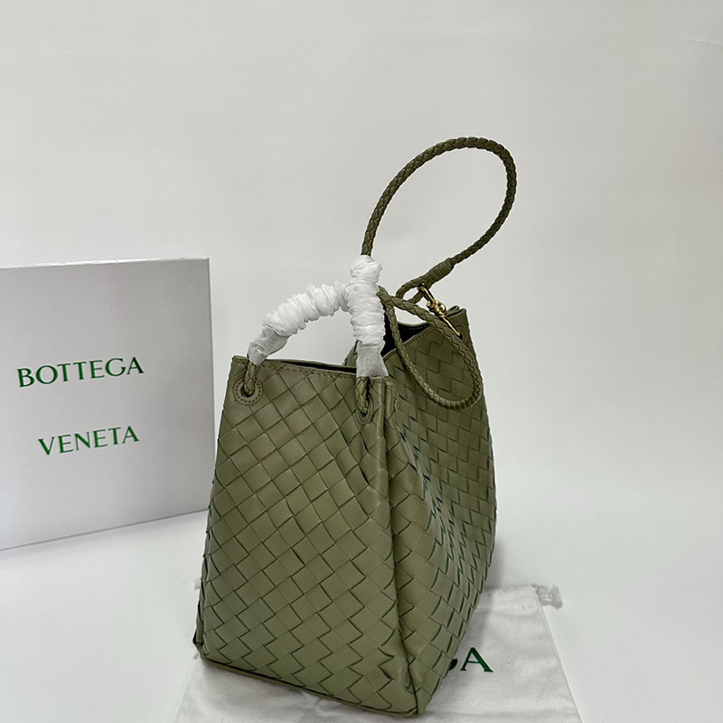 N品 Bottega Veneta ボッテガ・ヴェネタ ラージ パラシュート Large Parachute トラバーチン 796571VCPPT2916 ラムスキン ゴールド金具 激安優良店 - 画像 (6)