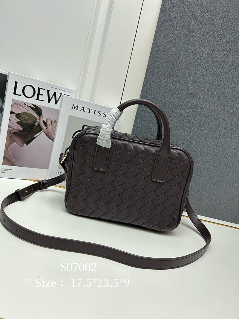 N品 Bottega Veneta ボッテガ・ヴェネタ ゲッタウェイ スモール トップハンドル バッグ フォンデンテ 776736VCPP12132 ラムスキン ゴールド金具 激安優良店 - 画像 (9)