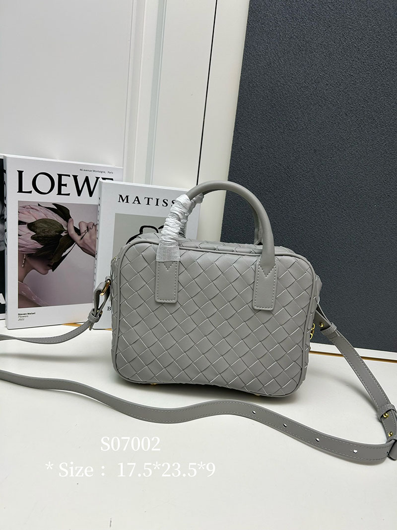 N品 Bottega Veneta ボッテガ・ヴェネタ ゲッタウェイ スモール トップハンドル バッグ スターリング 776736VCPP11504 ラムスキン ゴールド金具 激安優良店 - 画像 (9)
