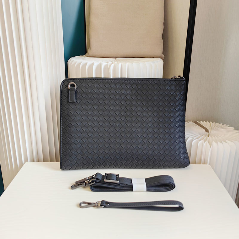 N品 Bottega Veneta ボッテガ・ヴェネタ ゲッタウェイ ドキュメントケース スペース 786664V2HL18837 ラムスキン シルバー金具 激安優良店 - 画像 (9)