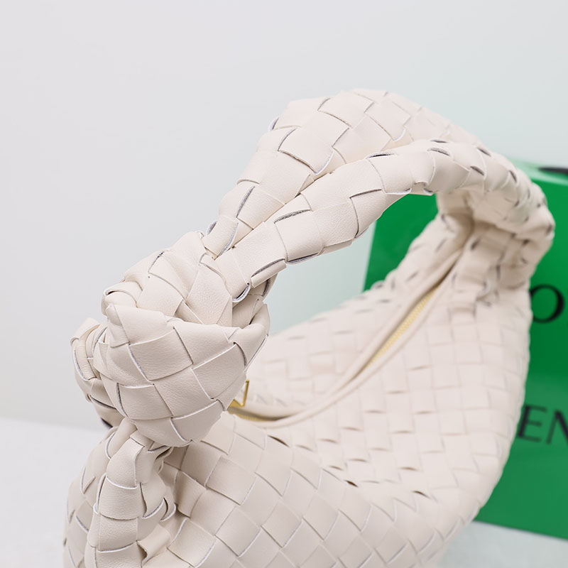N品 Bottega Veneta ボッテガ・ヴェネタ ティーン ジョディ シーソルト 690225VCPP09195 ラムスキン、カーフ ゴールド金具 激安優良店 - 画像 (7)