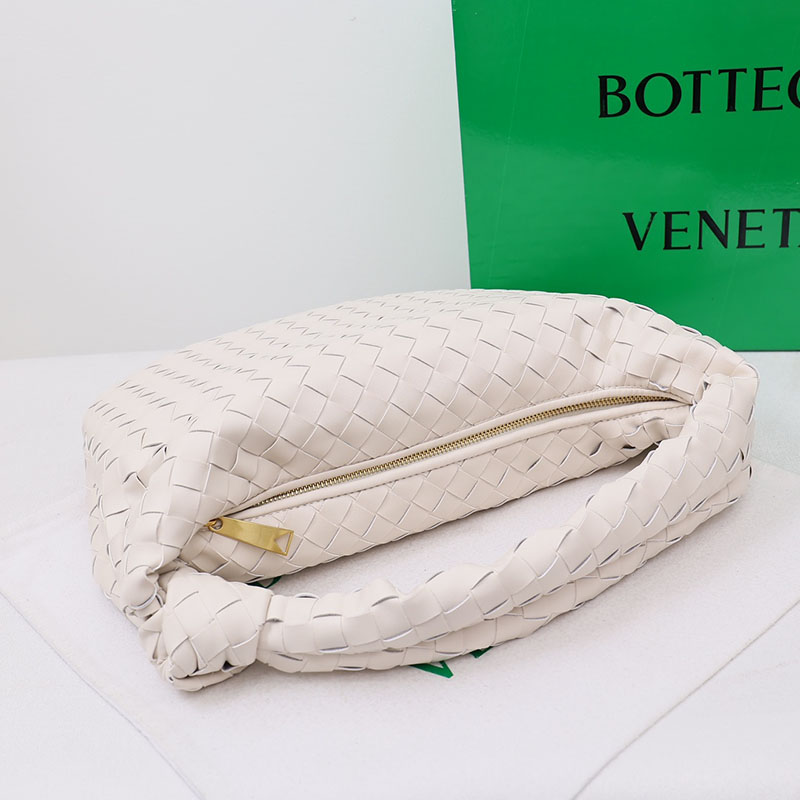 N品 Bottega Veneta ボッテガ・ヴェネタ ティーン ジョディ シーソルト 690225VCPP09195 ラムスキン、カーフ ゴールド金具 激安優良店 - 画像 (5)