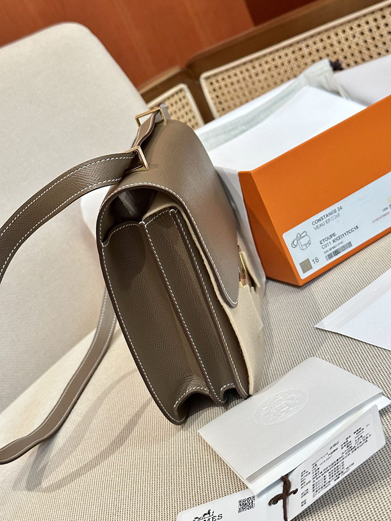 最高級エルメススーパーコピー コンスタンス24コピー コンスタンス3 24 エトゥープ エプソン ゴールド金具 - 画像 (5)