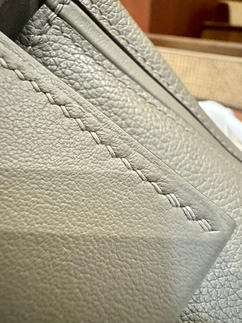 エルメス バッグ ヴァンキャトルミニ 定価 21 ミニ ヴァンキャトル エトゥープ エバーカラー/スイフト シルバー金具 2412007 - 画像 (3)