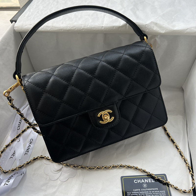 最高級シャネルスーパーコピー シャネルバッグコピー CHANEL バッグ 2025 新作 レディース 黒 (ブラック) 1212 キャビアスキン ゴールド金具 2411009 - 画像 (9)