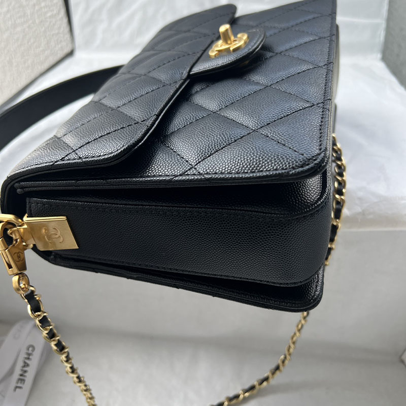 最高級シャネルスーパーコピー シャネルバッグコピー CHANEL バッグ 2025 新作 レディース 黒 (ブラック) 1212 キャビアスキン ゴールド金具 2411009 - 画像 (6)
