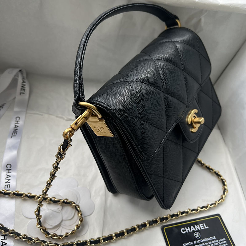 最高級シャネルスーパーコピー シャネルバッグコピー CHANEL ミニバッグ 2025 新作 レディース 黒 (ブラック) 1212 キャビアスキン ゴールド金具 2411011 - 画像 (6)