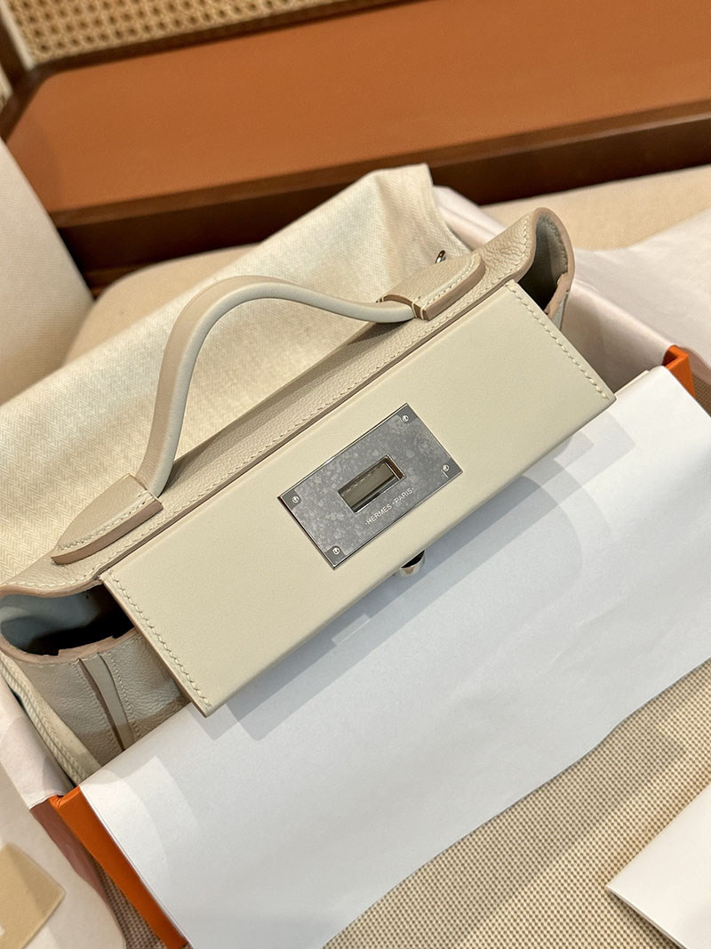エルメス バッグ ヴァンキャトルミニ 定価 21 ミニ ヴァンキャトル ベトン エバーカラー/スイフト シルバー金具 2412037 - 画像 (2)