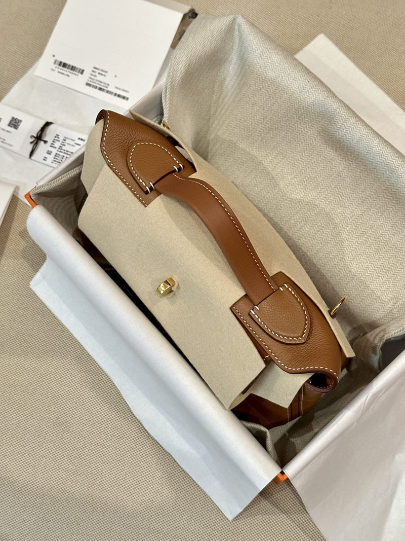 エルメス バッグ ヴァンキャトルミニ 定価 21 ミニ ヴァンキャトル ゴールド エバーカラー/スイフト ゴールド金具 2412038 - 画像 (4)