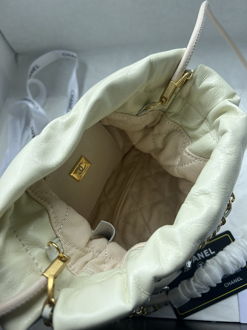 最高級シャネルスーパーコピー シャネルバッグコピー CHANEL 22 ハンドバッグ 新作 2024 白 (ホワイト) AS1206 カーフスキン ゴールド金具 2411081 - 画像 (2)
