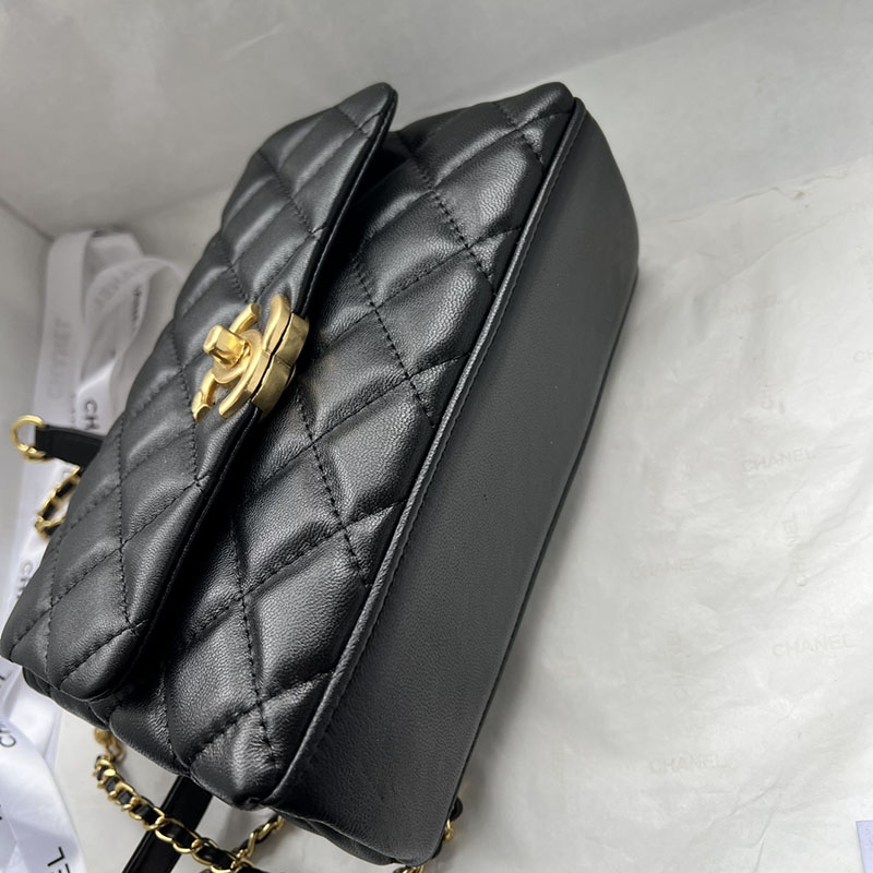 最高級シャネルスーパーコピー シャネルバッグコピー chanel パールチェーン バッグ 新作 2024 黒 (ブラック) AS359 カーフスキン ゴールド金具 2411084 - 画像 (5)