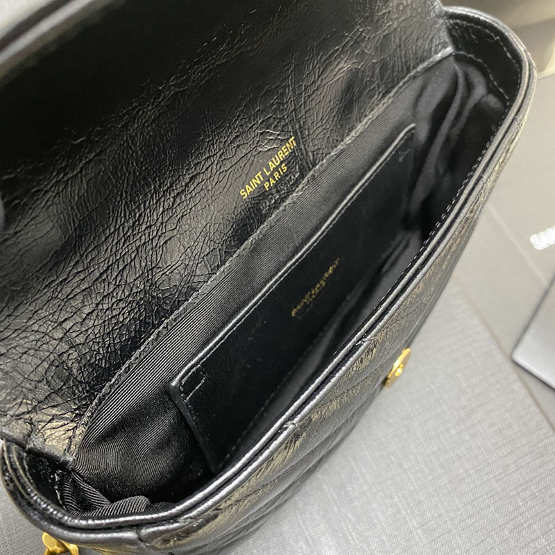 最高級サンローランスーパーコピー サンローランバッグコピー カレッジ ミニチェーンバッグ ブラック 779430DZH071000 - 画像 (3)