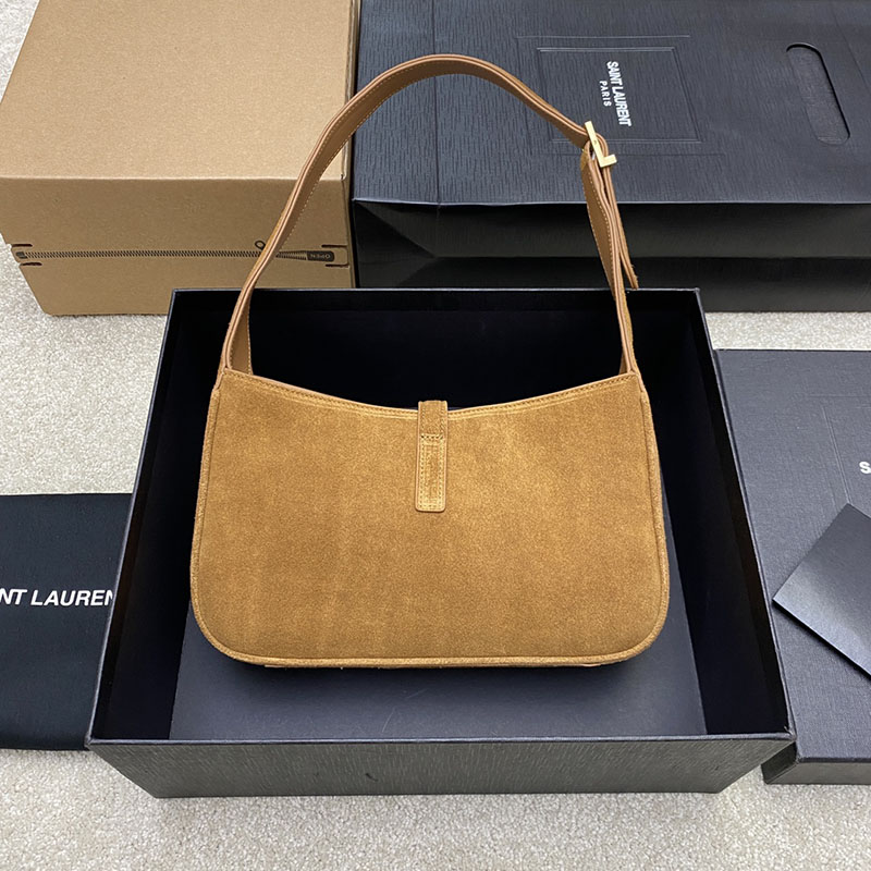最高級サンローランスーパーコピー サンローランバッグコピー LE 5 À 7(スエード) 人気 BISCUIT BROWN 657228AAC2F9851 - 画像 (9)