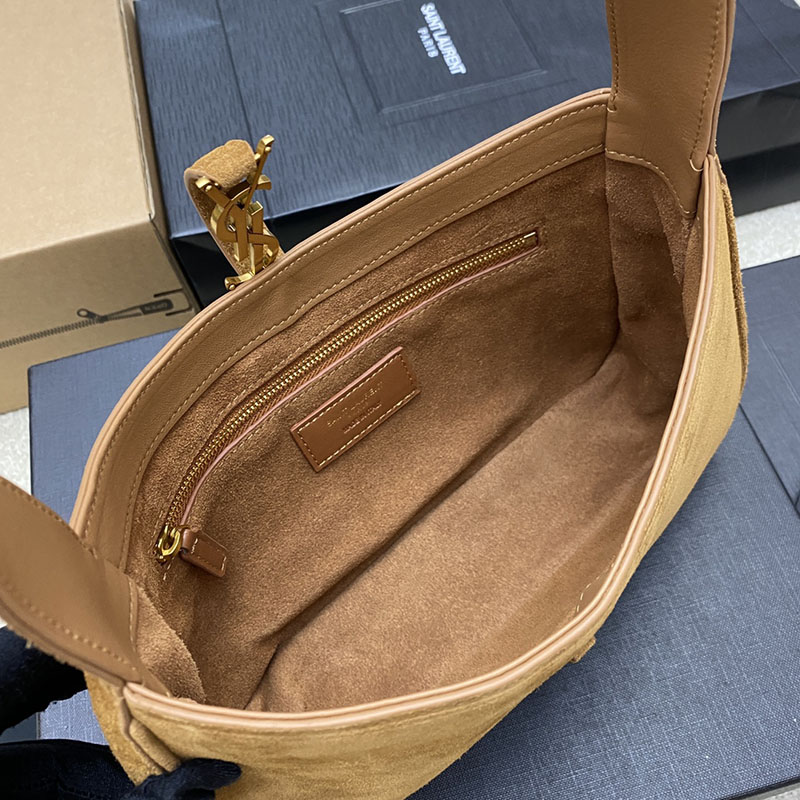 最高級サンローランスーパーコピー サンローランバッグコピー LE 5 À 7(スエード) 人気 BISCUIT BROWN 657228AAC2F9851 - 画像 (3)