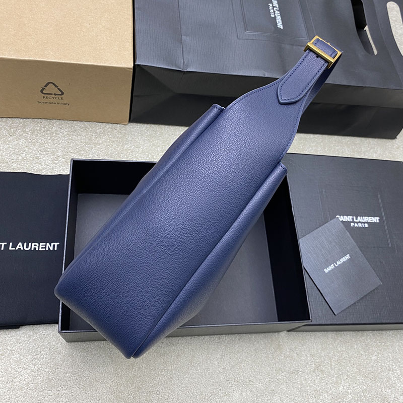 最高級サンローランスーパーコピー サンローランバッグコピー LE 5 À 7 ソフト スモール ディープマリン 713938AAAUQ4147 - 画像 (8)