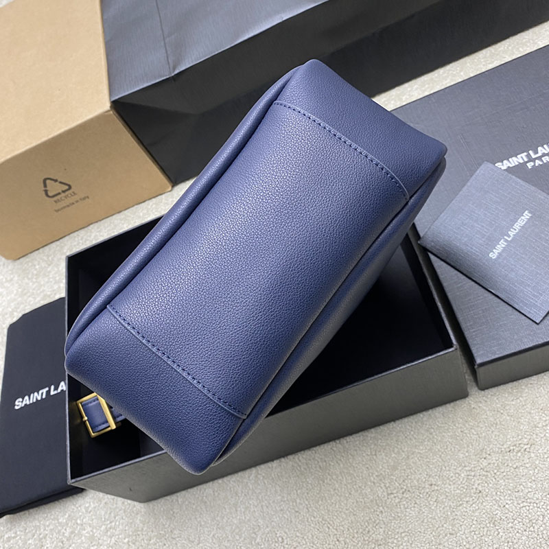 最高級サンローランスーパーコピー サンローランバッグコピー LE 5 À 7 ソフト スモール ディープマリン 713938AAAUQ4147 - 画像 (7)