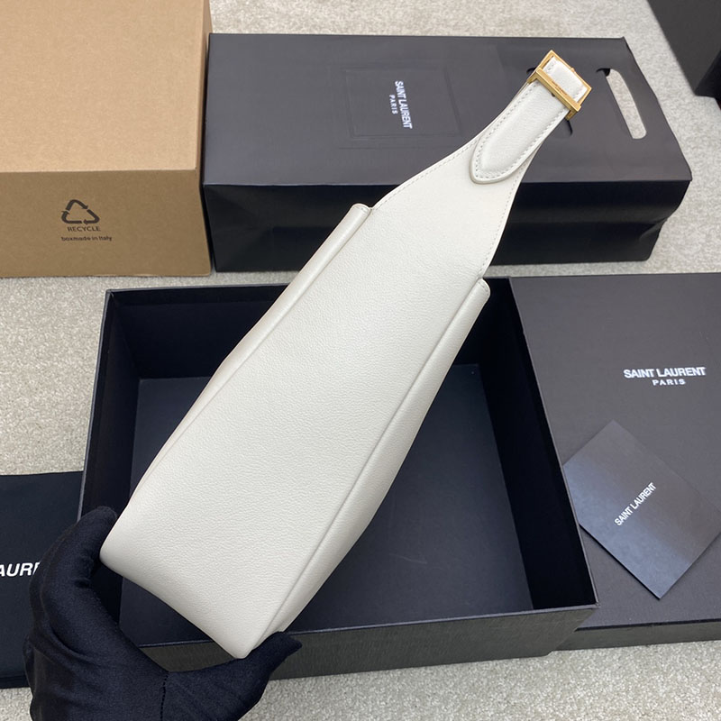最高級サンローランスーパーコピー サンローランバッグコピー LE 5 À 7 ソフト スモール BLANC VINTAGE 713938AAAUQ9207 - 画像 (8)