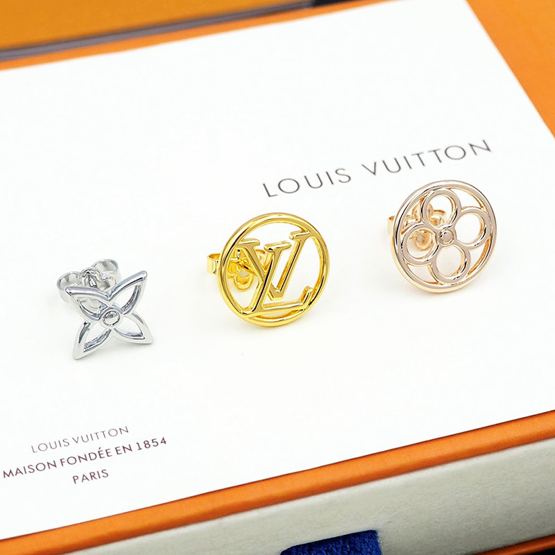 最高級ルイヴィトンスーパーコピー ルイヴィトンピアスコピー ピアス・LV レース M01041 シルバー - 画像 (6)