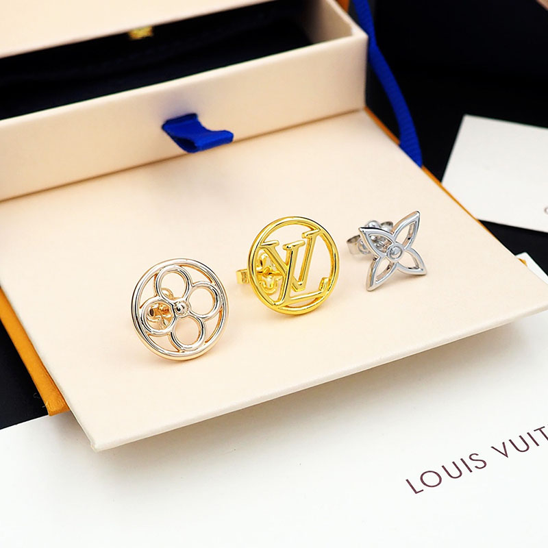最高級ルイヴィトンスーパーコピー ルイヴィトンピアスコピー ピアス・LV レース M01041 シルバー - 画像 (2)