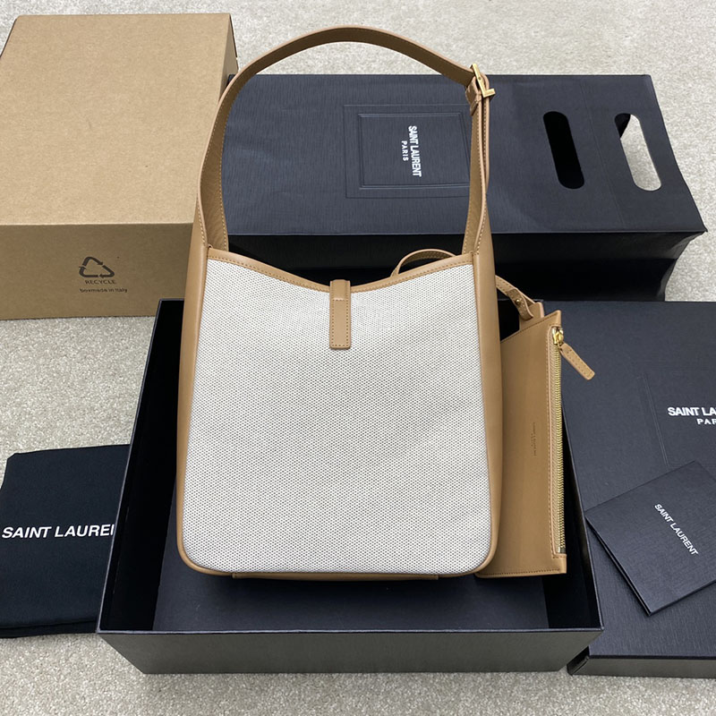 最高級サンローランスーパーコピー サンローランバッグコピー LE 5 À 7 ソフト スモール BROWN CARAMEL 7139381U80W2102 - 画像 (9)