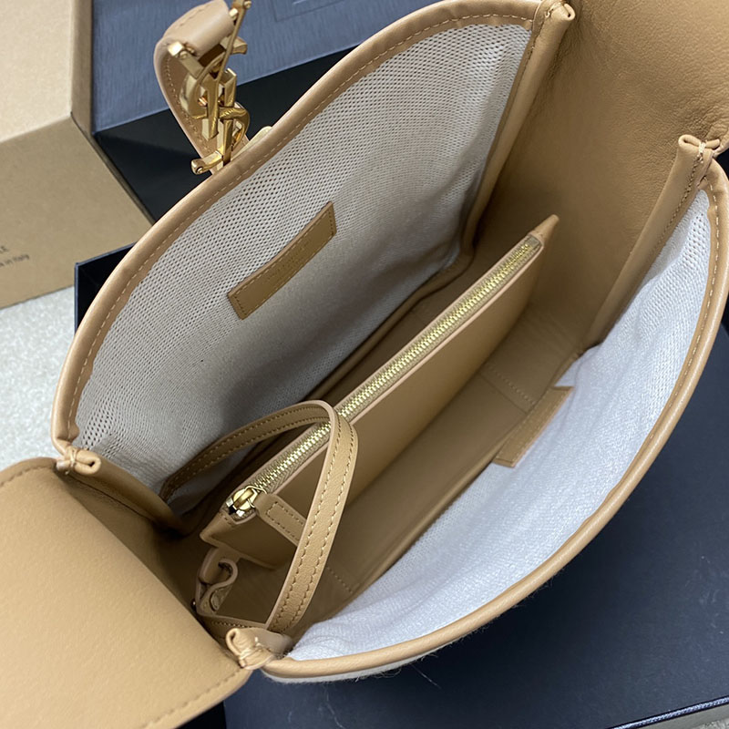 最高級サンローランスーパーコピー サンローランバッグコピー LE 5 À 7 ソフト スモール BROWN CARAMEL 7139381U80W2102 - 画像 (3)