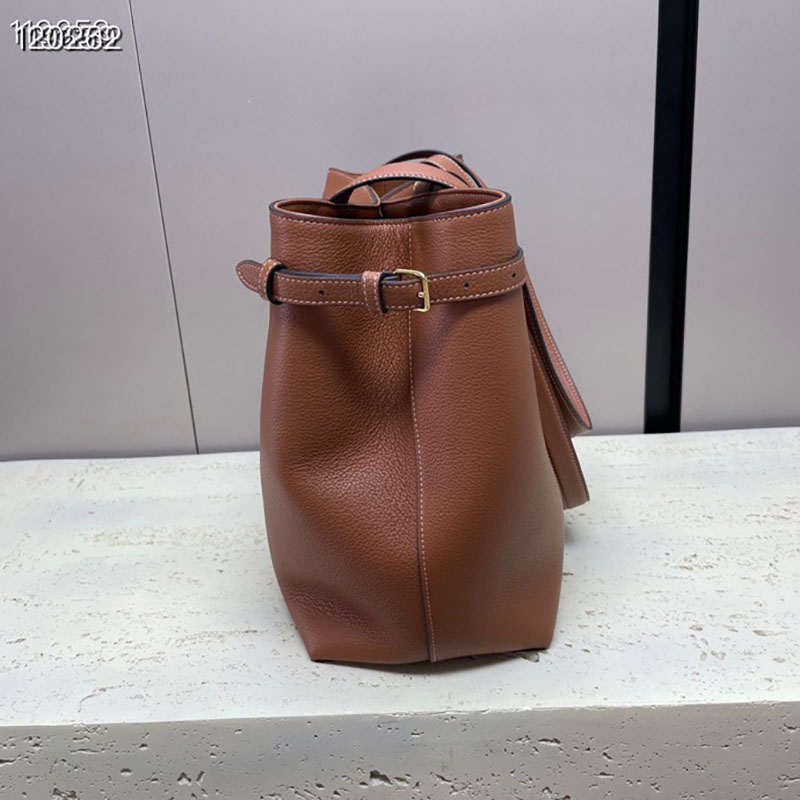 最高級セリーヌスーパーコピー セリーヌバッグコピー ミディアム カバ アナイス キュイル トリオンフ タン 116853ENY.04LU カーフスキン ゴールド金具 - 画像 (7)