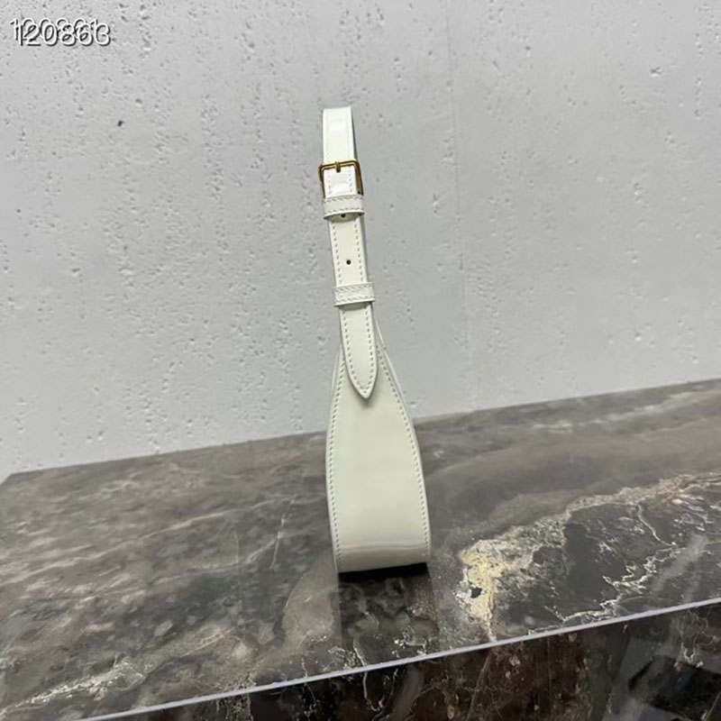 最高級セリーヌスーパーコピー セリーヌバッグコピー ショルダーバッグ テランス ホワイトコットン 118313FZI.00WC カーフスキン ゴールド金具 - 画像 (8)