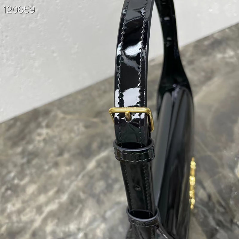 最高級セリーヌスーパーコピー セリーヌバッグコピー ショルダーバッグ テランス ブラック 118313FZI.38NO カーフスキン ゴールド金具 - 画像 (6)