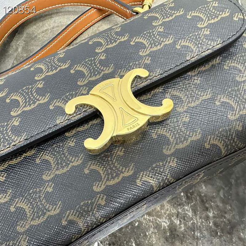 最高級セリーヌスーパーコピー セリーヌバッグコピー ティーン CELINE ローラ タン 119533BF4.04LU カーフスキン ゴールド金具 - 画像 (4)