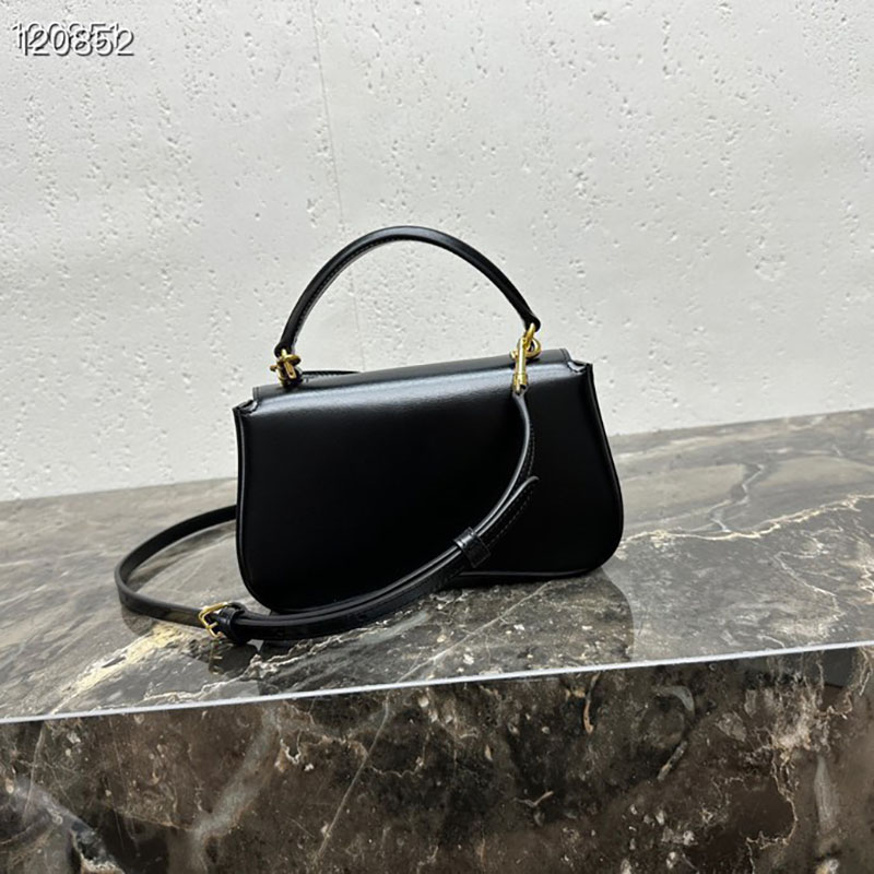 最高級セリーヌスーパーコピー セリーヌバッグコピー ティーン CELINE ローラ ブラック 119533BF4.38NO カーフスキン ゴールド金具 - 画像 (8)