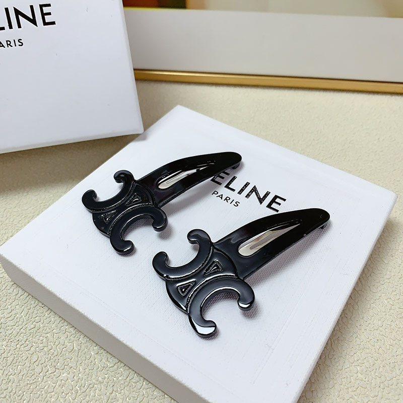 最高級セリーヌスーパーコピー セリーヌヘアピンコピー CELINE ラージ スナップ ヘアクリップ / アセテート&スチール 460PT6PES.24PS - 画像 (10)